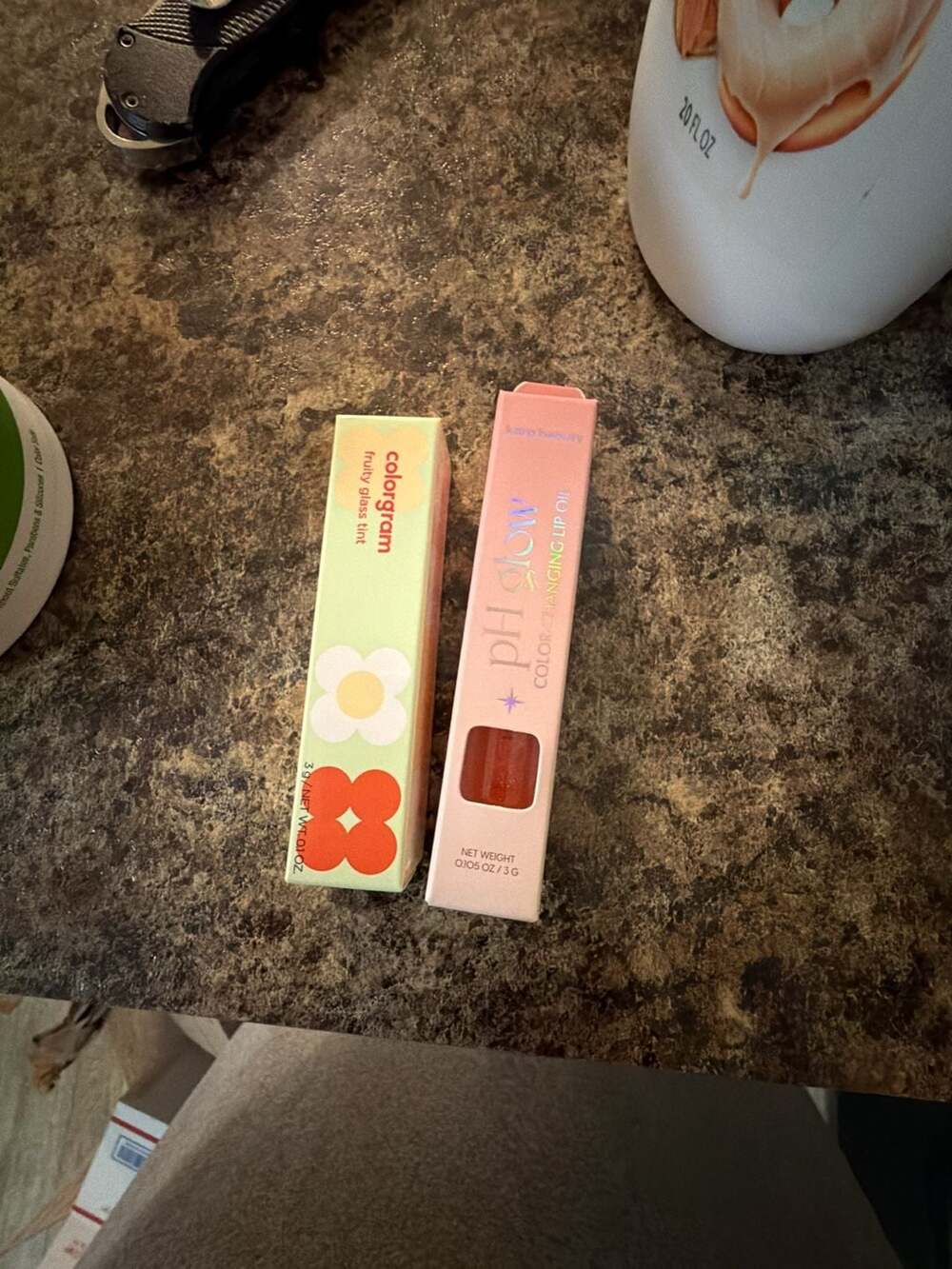 Colorgram Fruity Glass Tint and Kaja Beauty pH Glow Color Changing Lip Oil Set